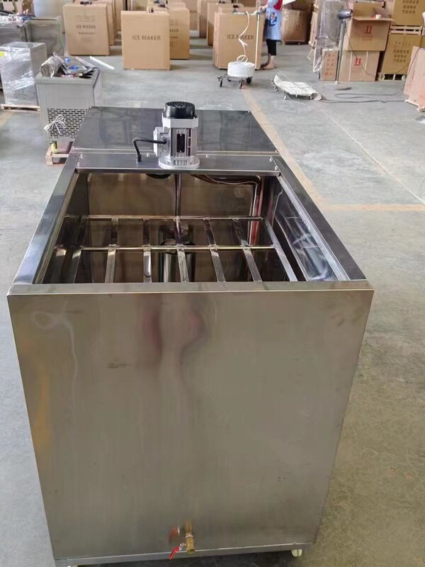Industrial Ice Making Machine, Large Ice Brick Machine, Cooling Ice Block Equipment, Ice Bar Machine, Ice Maker for Commercial Use, Ice Production Machine