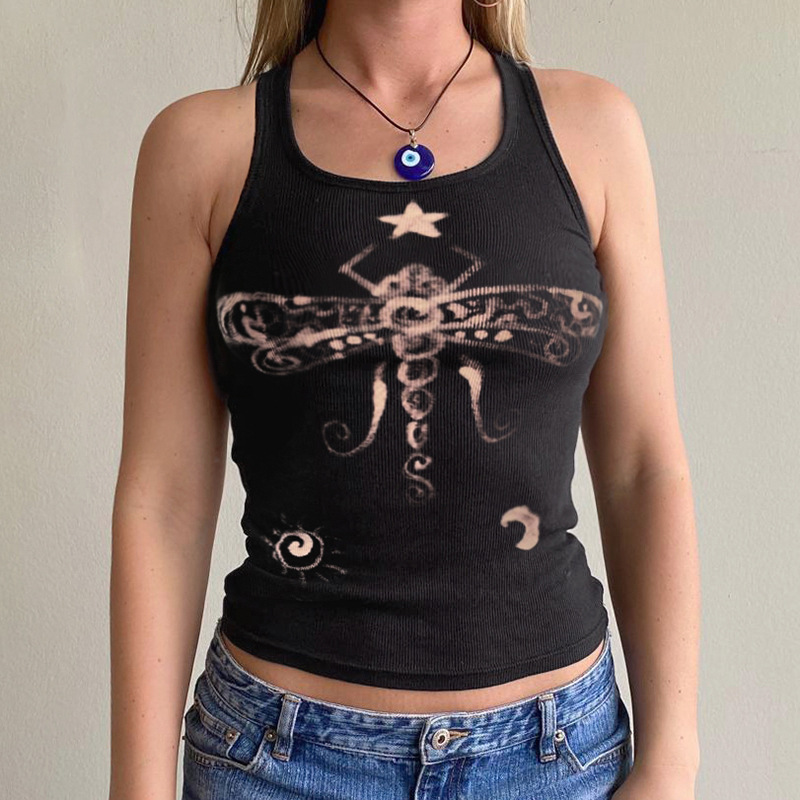 Basic Simple Casual Hot Girl Top Summer