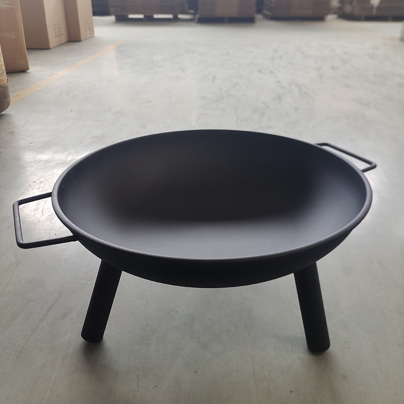 Hogar estufa de calefacción de carbón al aire libre patio redondo brasero portátil estufa de leña 3-5 personas aplicable suministro directo de fábrica