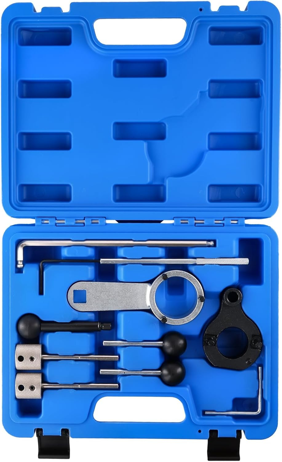 10-Piece Set of Timing Tools for Volkswagen Tiguan Audi Vag 1.9 1.6/2.0 Tdi Cr Diesel Engines