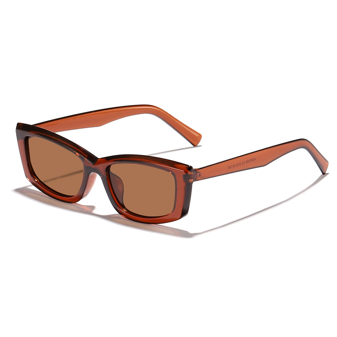 Nuevas gafas de sol al por mayor de plástico al por mayor personalizadas con ojos de gato para exteriores