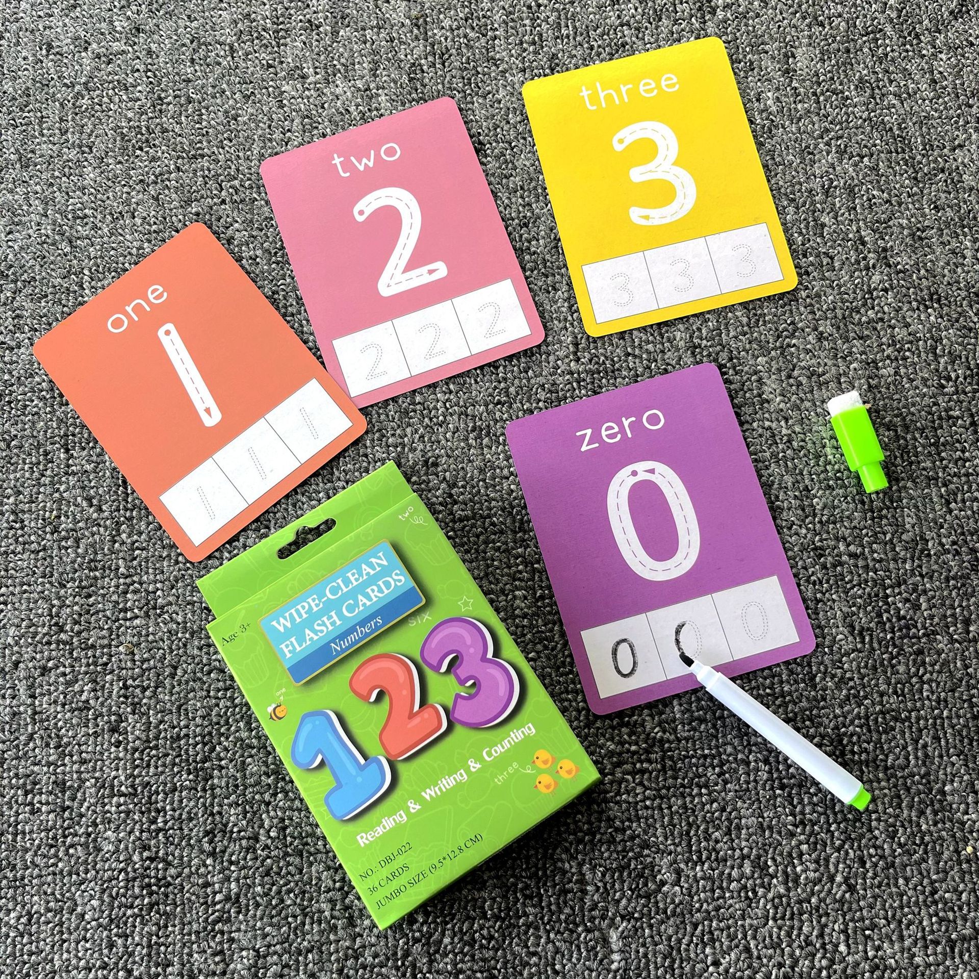 现货批发跨境 可擦写早教数字字母加减法英语学习卡片 flash card-阿里巴巴
