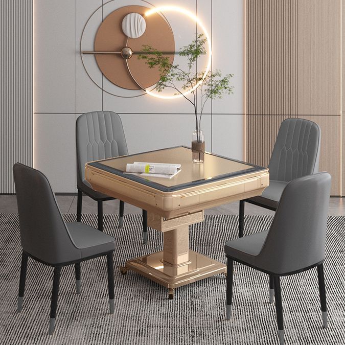 Máquina de mahjong eléctrica plegable doméstica máquina de mahjong automática tabla de mahjong automática especial para sala de ajedrez y tarjetas