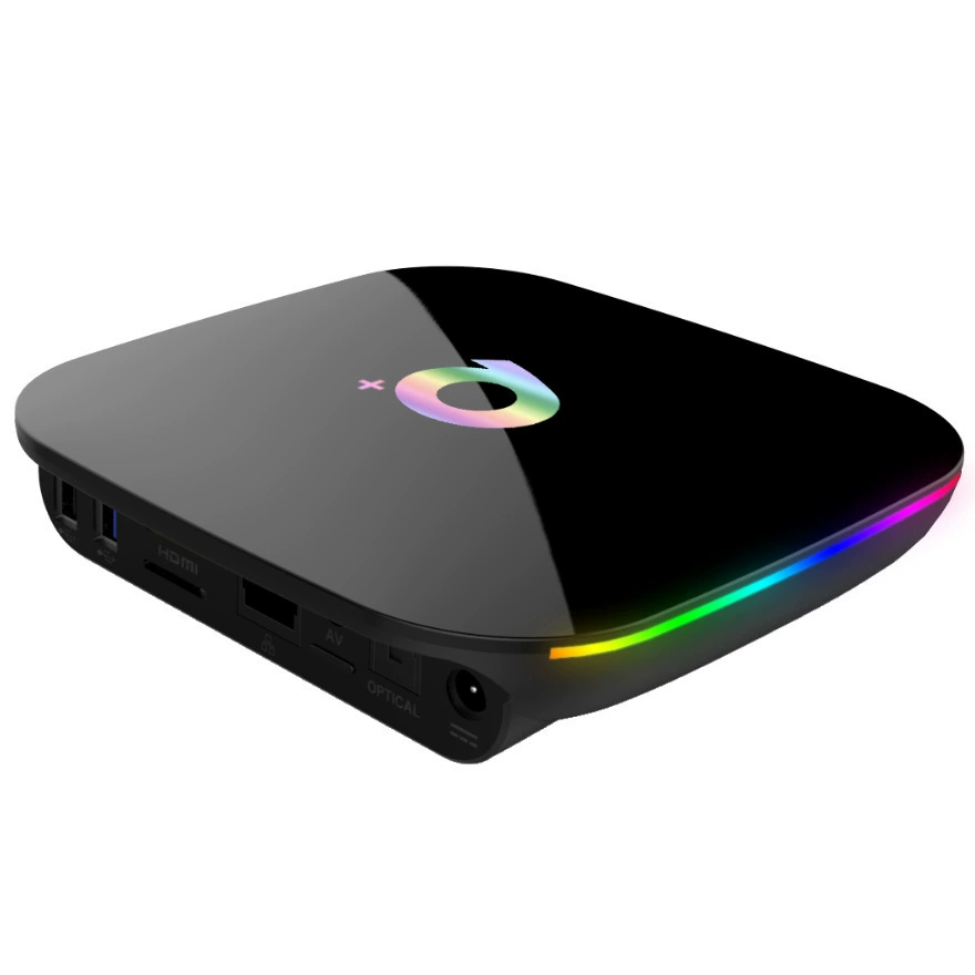 Q Plus сет-топ бокс quone H616 Android 9.0 4G/32G WIFI 6K сеть HD ТВ BOX