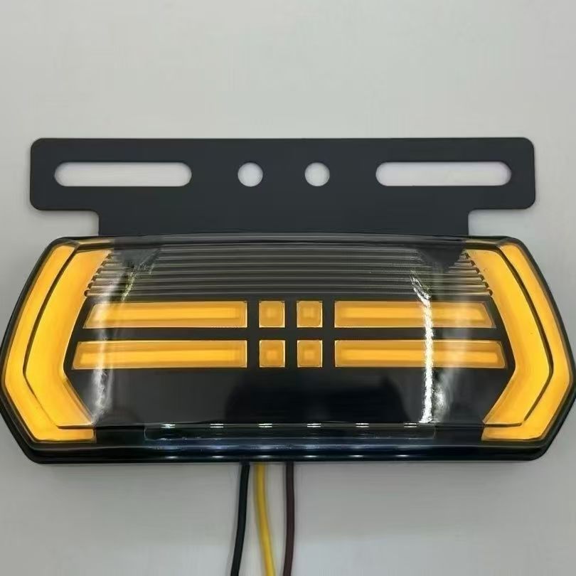 New truck magic color side light 24V on the ground side light with steering waterproof super bright tire wide reversing tail light