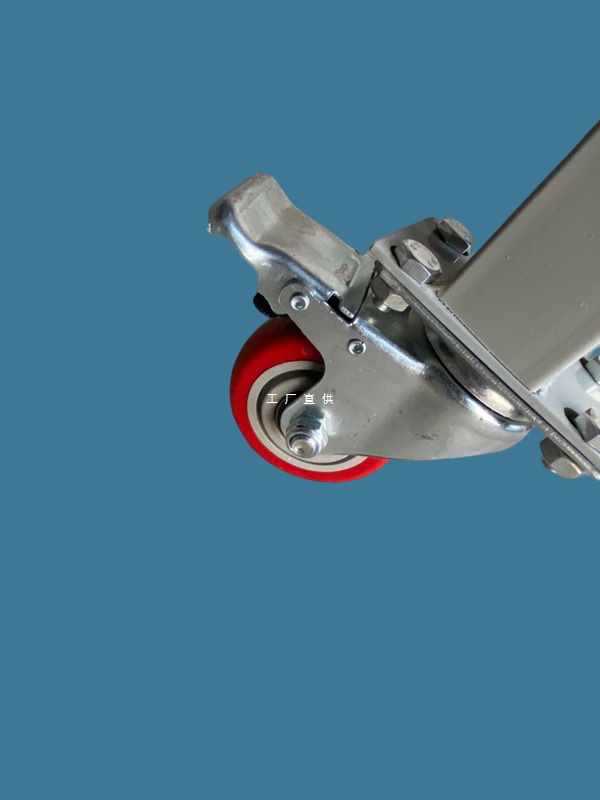 ✅不锈钢工作台工厂车间装配实验桌耐磨打包承重简易带轮子移动推