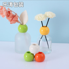 工厂供应圆球形香薰盖 28牙香薰盖香水塑料瓶盖 糖果色香薰瓶盖