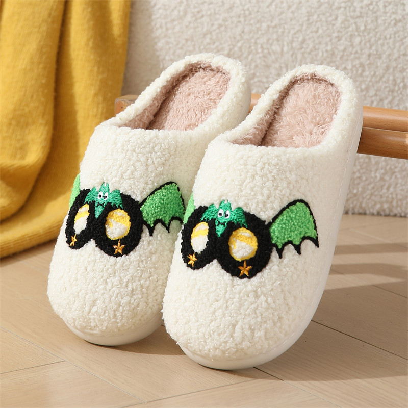 (Cross-border trading), winter rainbow keep warm slippers