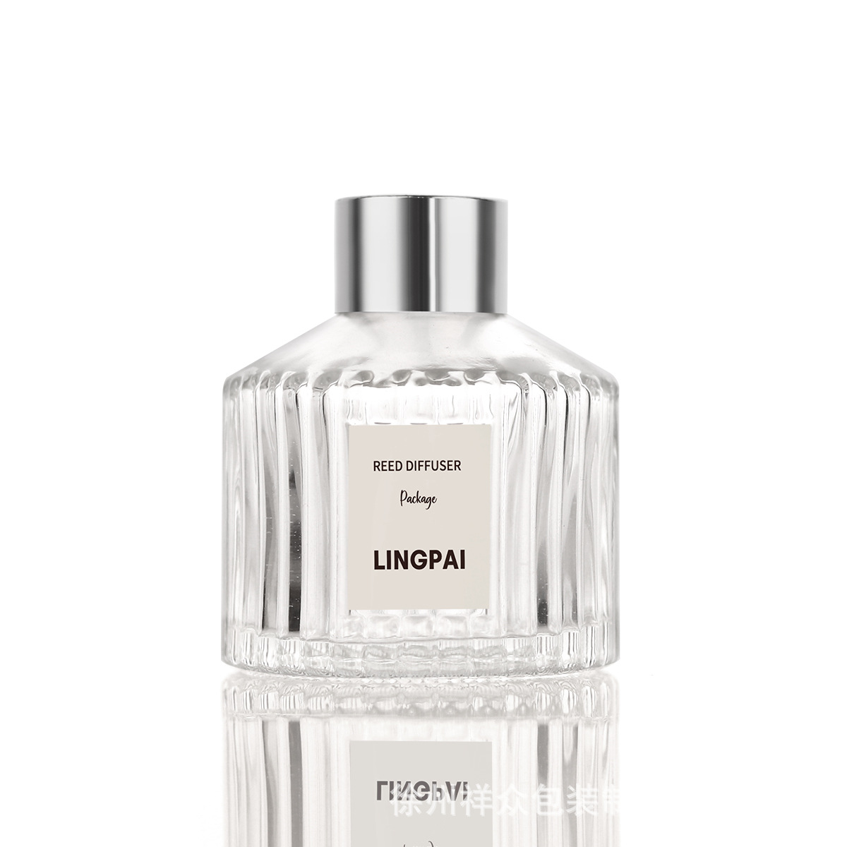 Botella de vidrio perfumada cilíndrica vertical con hombro inclinado botella de perfume para automóviles en casa botella de perfume de hotel image 6