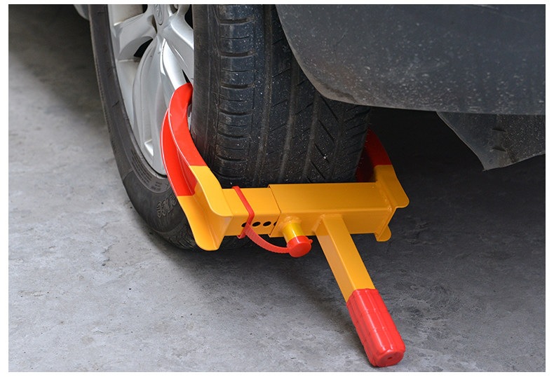 Suitable for car tire locks, thickened car locking device, wheel locks, anti-theft locks for small cars, and specialized car locking devices