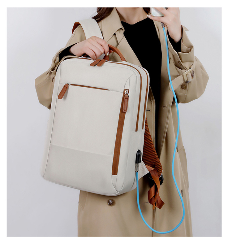 New travel computer bag backpack, 16-inch lightweight backpack for business trips, large-capacity business schoolbag for college students Application Scenario