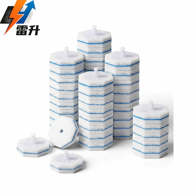 LeiSheng disposable toilet brush replacement heads are super easy to use and compatible with the Clorox long-handled brush set LeiSheng disposable toilet brush replacement heads are super easy to use and compatible with the Clorox long-handled brush set