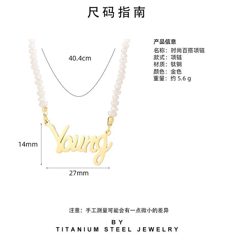 Oferta especial experiencia europea y americana joyería de acero titanio vacío galvanoplastia no decoloración no alérgica joyería pendientes collar fábrica al por mayor