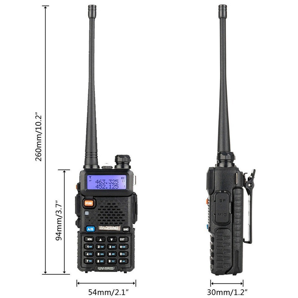 Baofeng Baofeng Walkie-talkie UV5R III Ventas directas de fábrica Baofeng Handandandai Civil Máquina de tres etapas