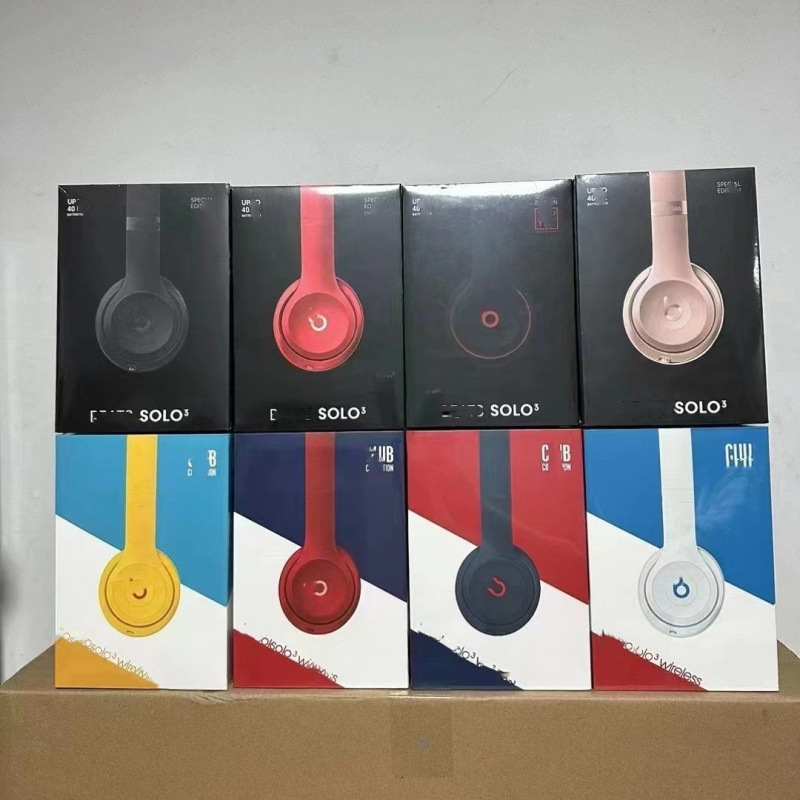 Cross-Border Hot Model Suitable for Wireless Solo3 Preppy Style Head-Mounted Bluetooth Headset 1:1 Cross-Border Hot Model Suitable for Wireless Solo3 Preppy Style Head-Mounted Bluetooth Headset 1:1