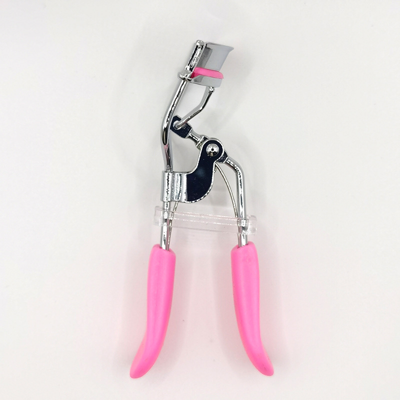 Mango de lengua de pato herramientas de belleza portátiles pestañas falsas dispositivo auxiliar regular rizador de pestañas maquillaje de mujeres en stock al por mayor