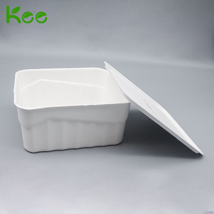 [Sample Link] Tea Storage Pulp Box White Paper Tray Gift Box Tea Storage Moisture-proof Pulp Molded