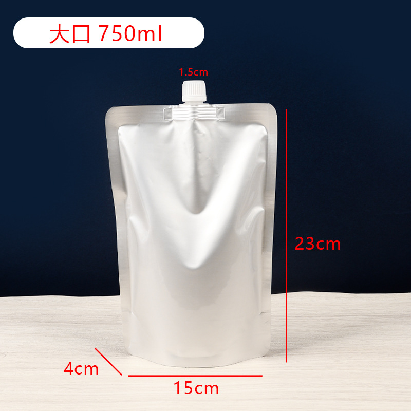 bolsas de succión autoportantes de granos personalizadas de grado alimenticio de arroz de granos bolsa de succión portátil desechable