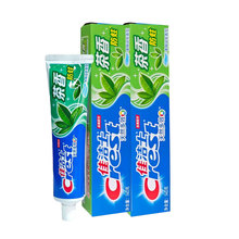 佳洁士茶洁防蛀牙膏90g/140g 啫喱绿茶香清新口气防蛀整箱批