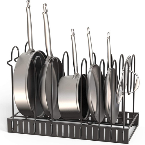 Amazon Same 5-layer 8-layer pot rack Kitchen cutting board vegetable rack pot lid rack multi-layer pot rack