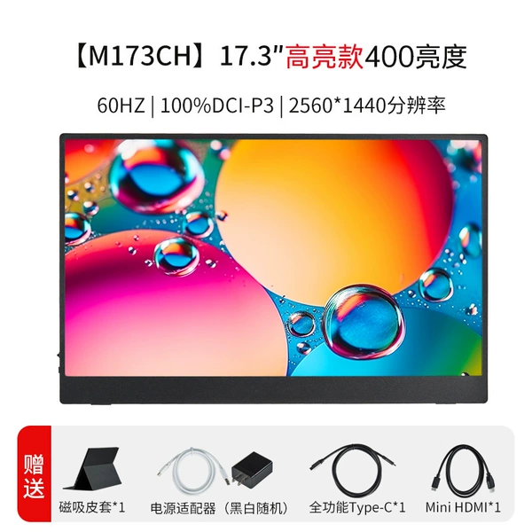 17.3 inches/2k/60hz