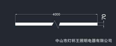 Lámpara led especial de empalme sin costuras para oficina, candelabro rectangular, sala de conferencias, edificio de oficinas, tira de luz de retorno