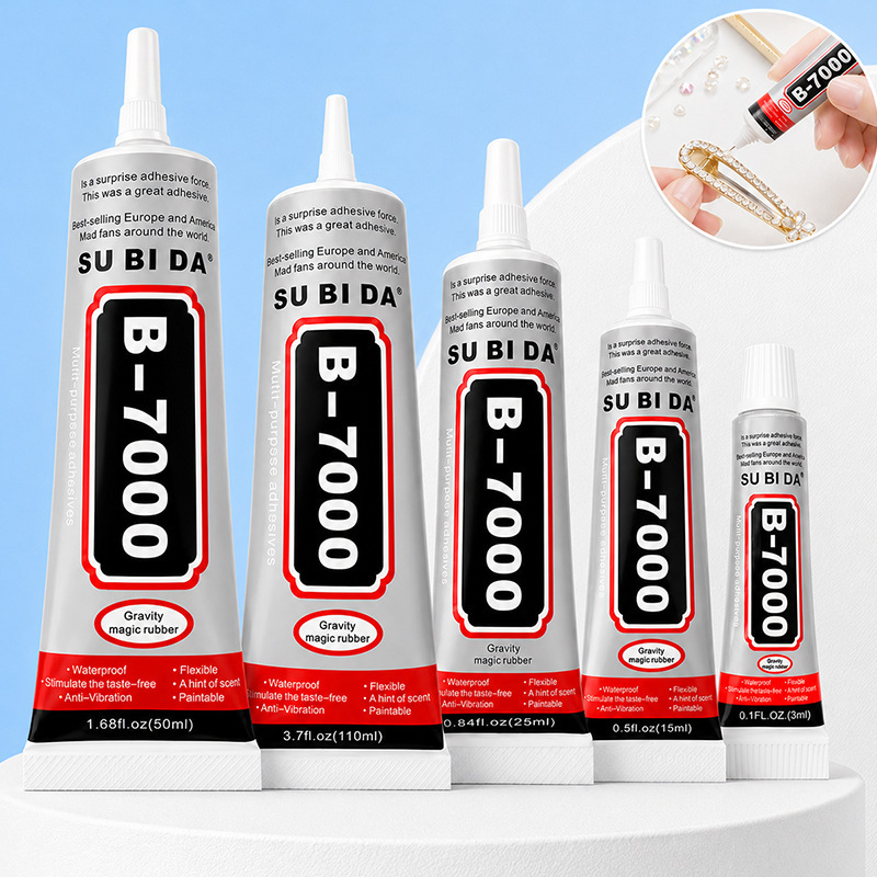 B7000 Transparent Glue for DIY Crafts, Adhesive for Rhinestones, Strong Glue, Universal Glue, Jewelry Glue, Special Glue for Bead Art