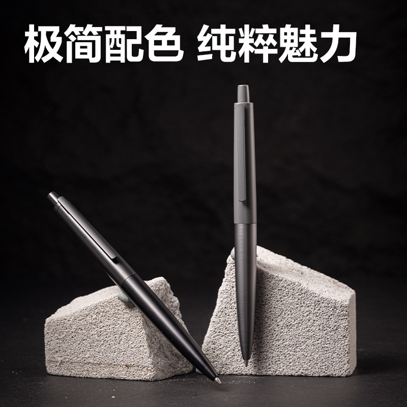 デリ A9 スムーズプレスサインゲルペン木目ペンビジネスギフト 1.0 オフィスサインペン 0.50.7|undefined