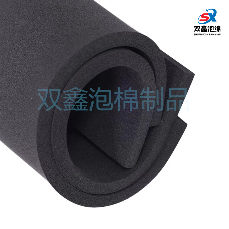 减震EPDM发泡垫 开孔闭孔EPDM泡棉 自粘背胶防震垫 慢回弹防火垫