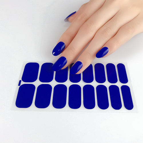 Perfecta Professional Waterproof Nail Art Sticker Full Cover Achromatic Nail Decal Cross-border E-commerce New Amazon Nail Sticker
