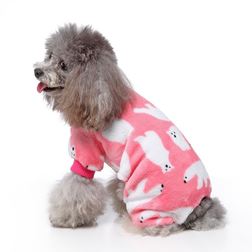 Suministros para mascotas transfronterizos ropa para perros homewear ropa para mascotas pijamas felpa ropa para mascotas ropa de otoño ropa para perros Pijamas image 7