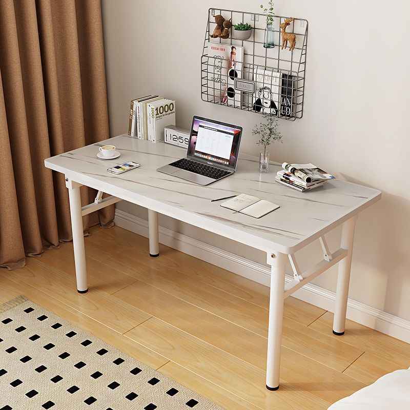 Mesa plegable mesa de computadora doméstica mesa de alquiler de casa mesa de comedor plegable mesa de estudio habitación dormitorio simple mesa pequeña