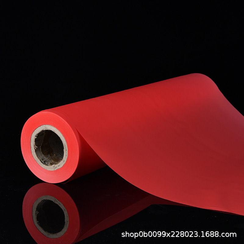 Los fabricantes suministran película de flujo EVA película de eva transparente paraguas de plástico impermeable tela embalaje película de flujo mate de colores