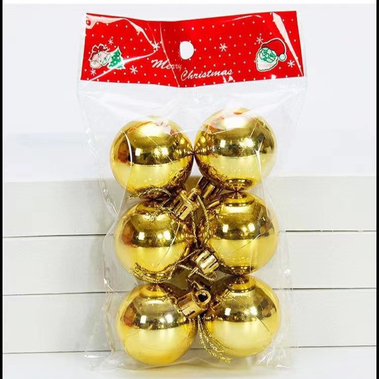 Bolas de decoración navideña Bolas populares para decoración de ventanas navideñas Colgantes de decoración para árboles de Navidad Bolas colgantes de decoración navideña