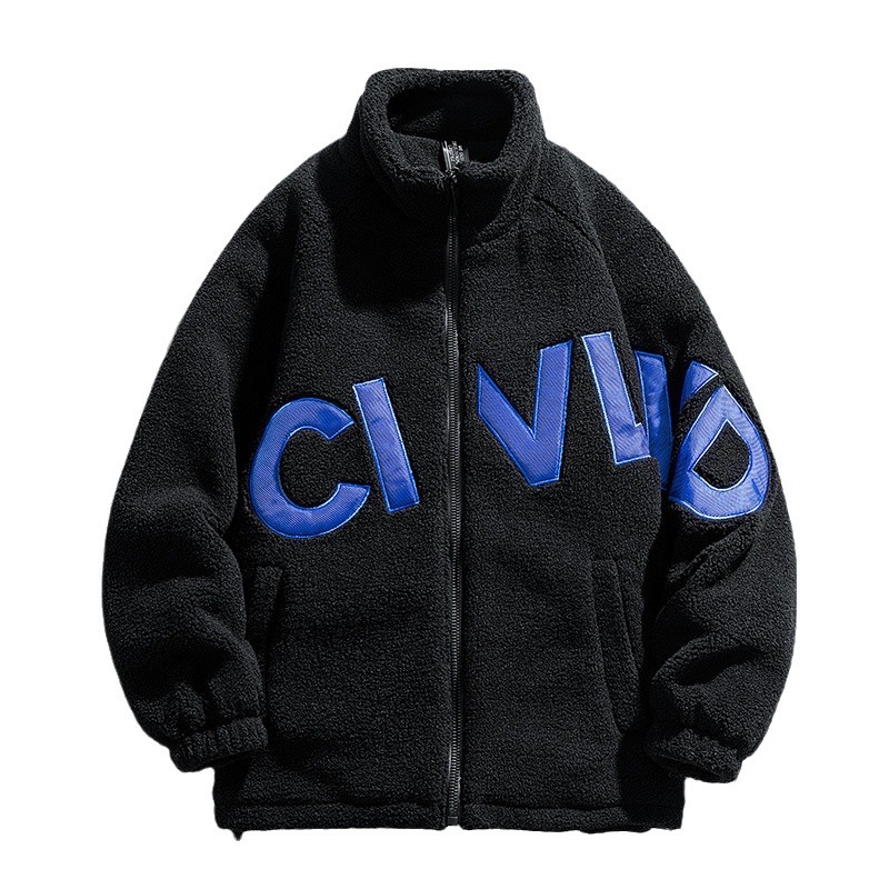 Abbigliamento maschile Giacca in pelle di agnello super spessa di alta qualità da uomo Autunno e inverno più velluto Coppia giacca imbottita in cotone Abbigliamento in cotone per giovani_voghion.com