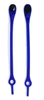 1 dark blue lazy shoelace