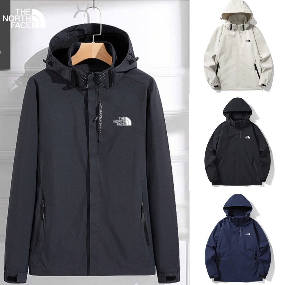 Colorful Jacket Cross-Border New Spring and Autumn Outdoor Men's and Women's Windproof Hooded Jacket Casual Mountaineering Jacket Jacket