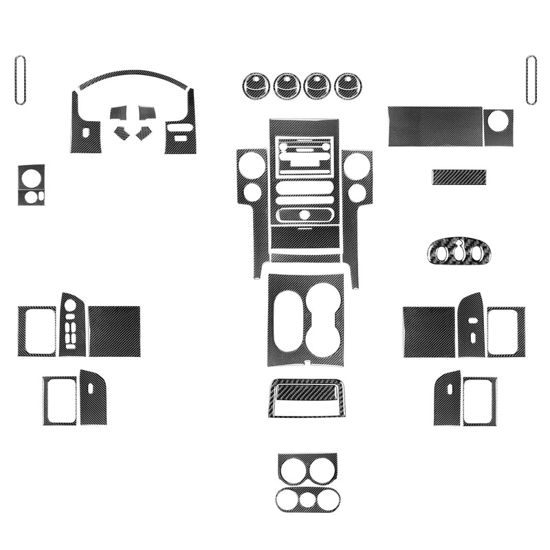 Suitable for 04-08 Ford Raptor F150 Car Interior Carbon Fiber Modification Accessories Central Control Gear Decorative Sticker Suitable for 04-08 Ford Raptor F150 Car Interior Carbon Fiber Modification Accessories Central Control Gear Decorative Sticker