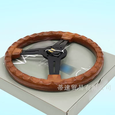 modification universal ABS imitation mahogany: Steering wheel