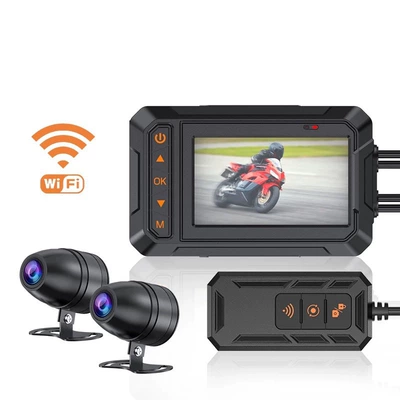 Motorcycle driving recorder and Anti-Shake 2K High-Definition