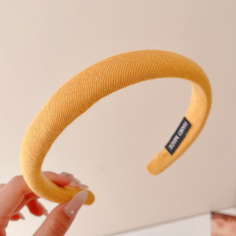 Alta sensibilidad al aro de cabello para mujeres red2024 nuevo estilo para salir correa de cabello universal lavar la cara aro de cabello de borde ancho prensado tarjeta de cabello toque