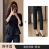 SY6616 Black suit+B257 pants