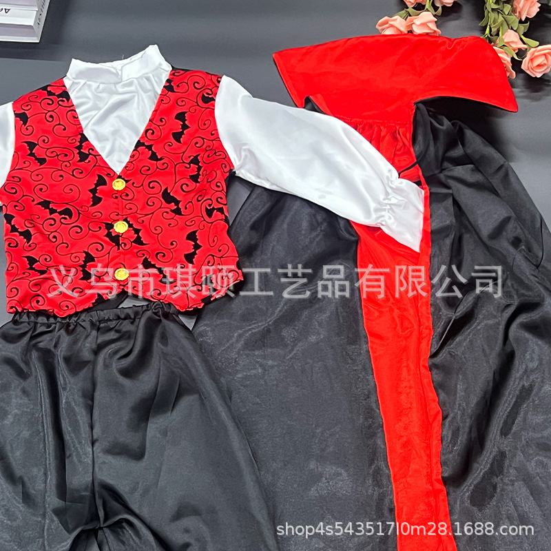 Nuevo Amazon transfronterizo Halloween horror vampiro trajes de maquillaje de baile trajes de teatro espectáculo