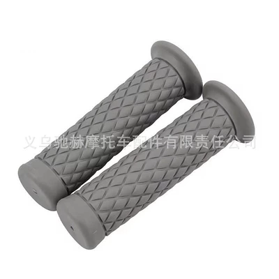 Cover Handlebar Rubber — Motorcycle Handle Cover - cj-005-gray