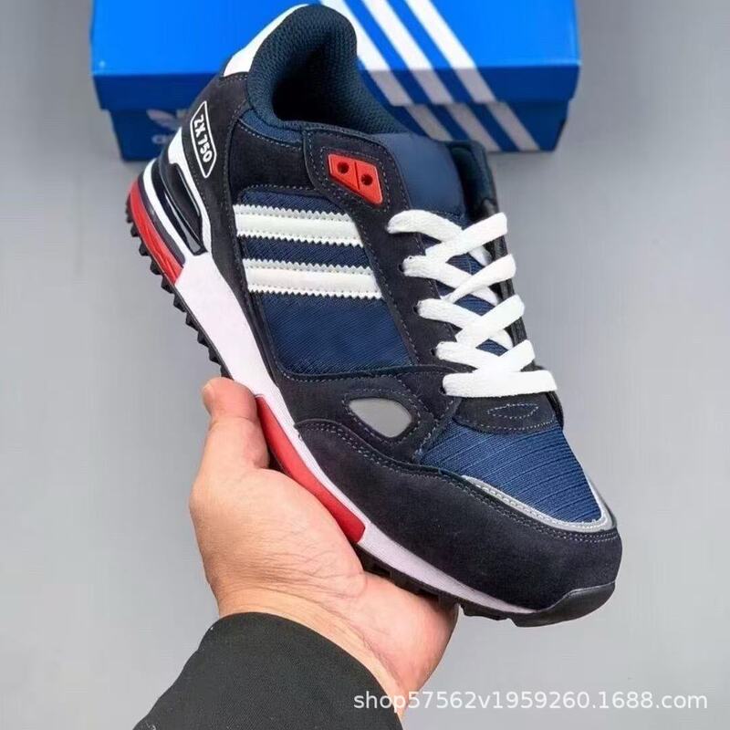 2024 Autumn and Winter Zx750 David Shock-Absorbing Running Shoes Casual Lightweight Wear-Resistant Men's and Women's Sports Shoes Mesh Trendy Shoes
