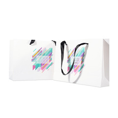 小城伊香香水禮盒手提袋精美禮品袋白色手提袋廠家紙袋混合批發