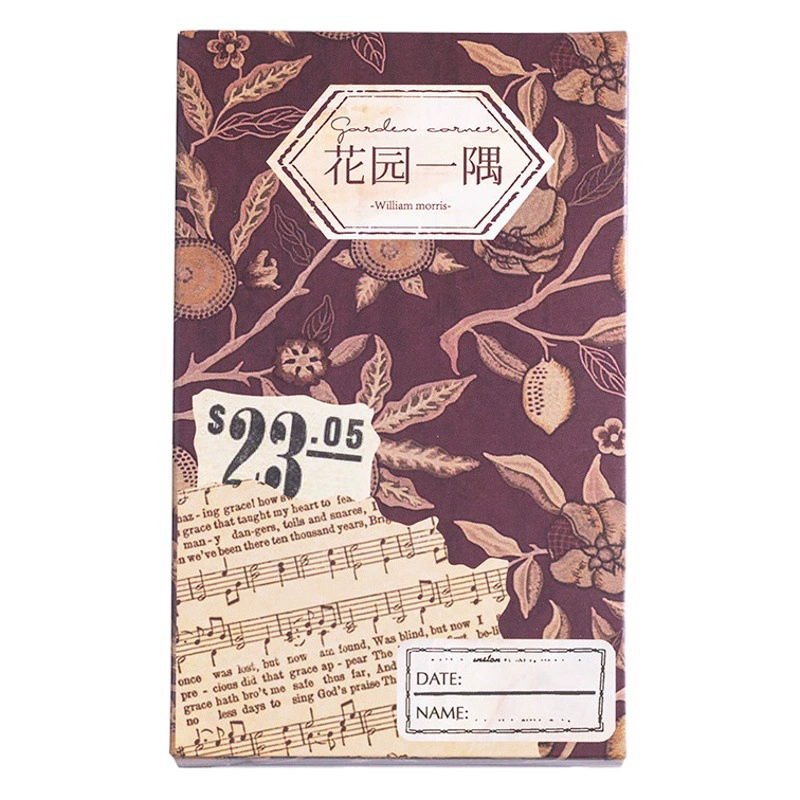 Язык холостого хода в штучной упаковке материальная бумага к серии Моррис Ретро литература и искусство счет DIY декоративная бумага-подложка 60 6