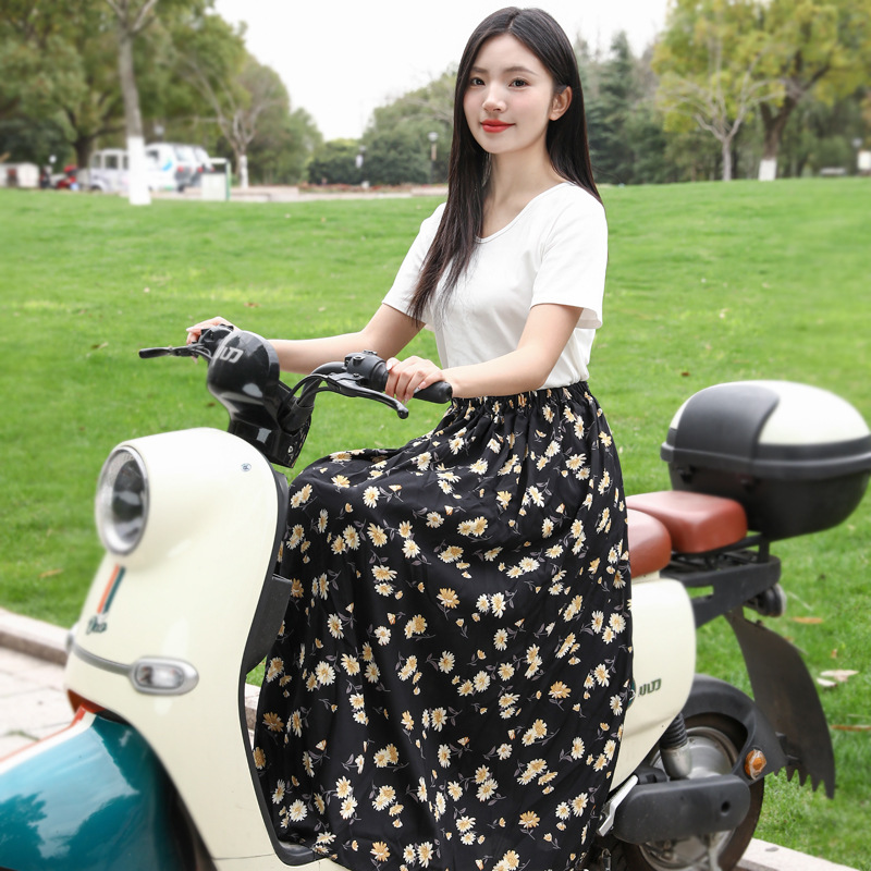 Electric car sunscreen leg sunscreen clothing summer riding motorcycle sunscreen bust apron leg protection sunscreen skirt