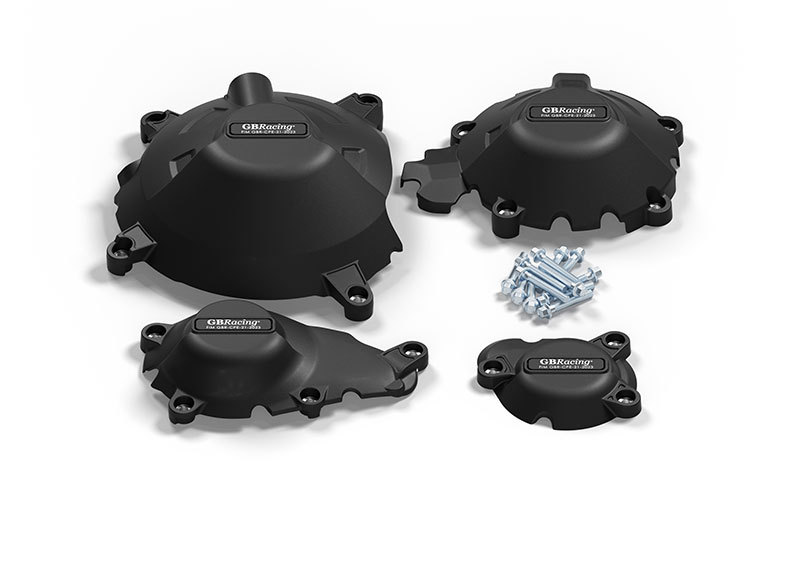 Suitable for Triumph Speed ​​Triple Rs 1050 Modified Engine Engine Protective Cover Anti-Fall Side Cover