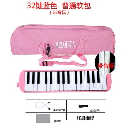 Armónica de 37 agujeros, órgano de boca de 32 teclas para estudiantes y niños, adecuada para presentaciones en el aula de principiantes.